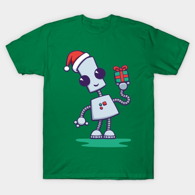 Ned's Christmas T-Shirt by DoodleDojo